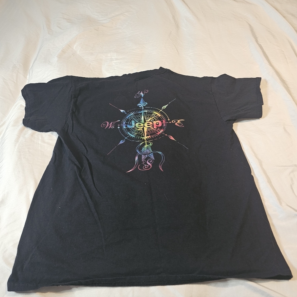 Jeep Multicolor Logo Black Tee - Picture 5 of 6